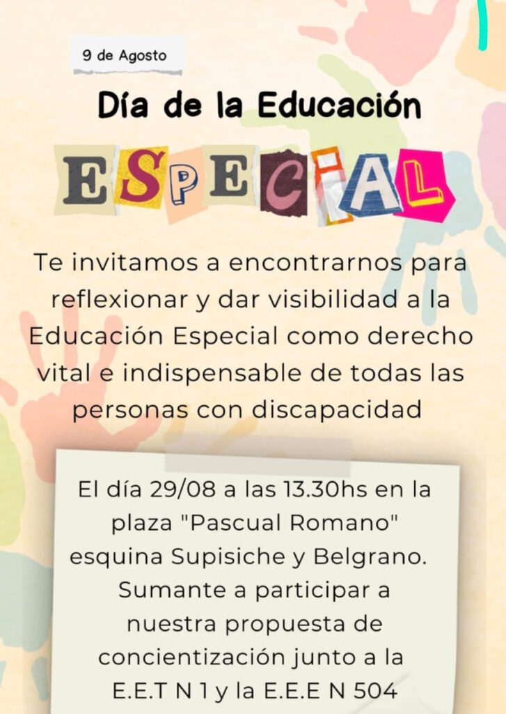 dia de educación especial